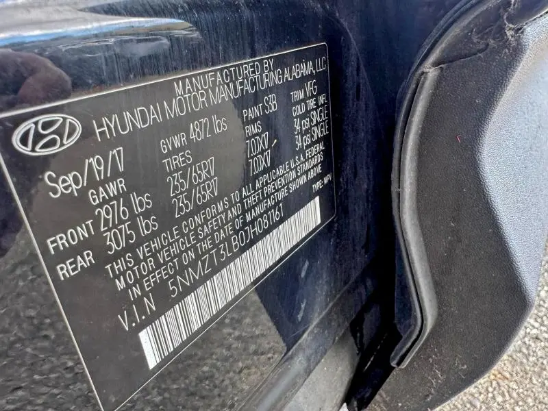 2018 HYUNDAI SANTA FE SPORT   