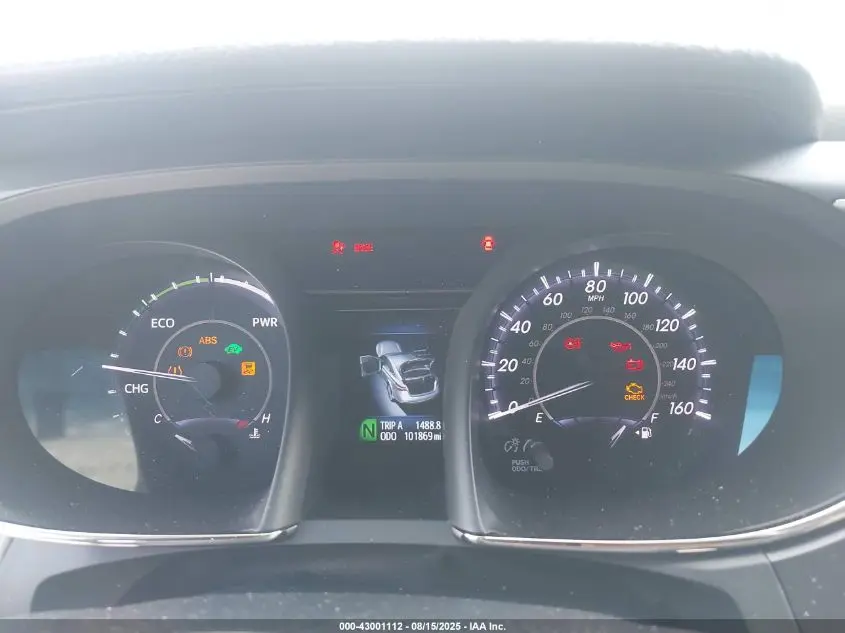 2015 TOYOTA AVALON HYBRID LIMITED