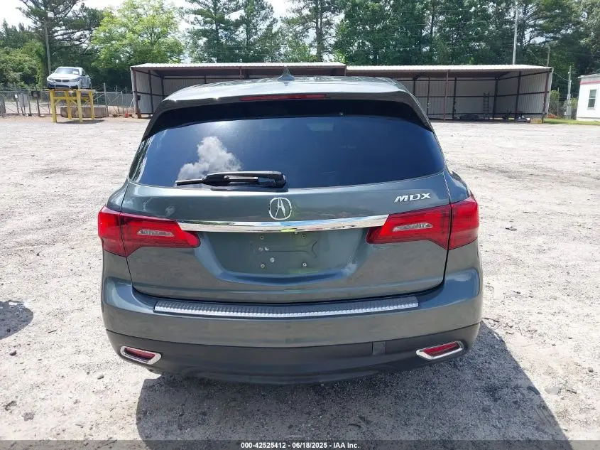 2015 ACURA MDX TECHNOLOGY PKG W/ENTERTAINMENT PKG