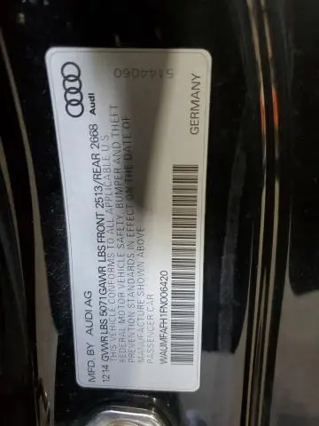 2015 AUDI A5 PREMIUM PLUS  