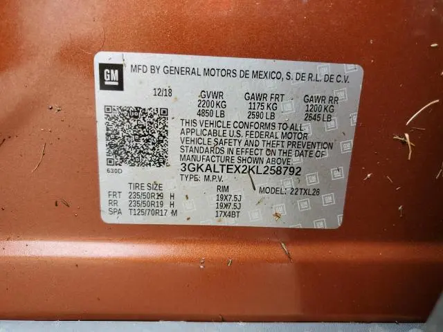 2019 GMC TERRAIN SLE  