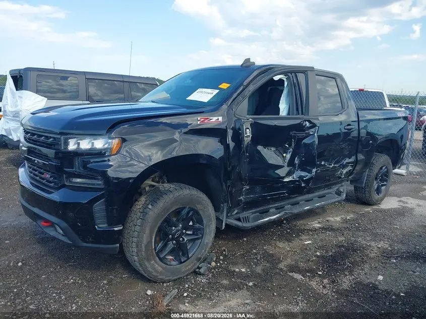 2020 CHEVROLET SILVERADO 1500 4WD  SHORT BED LT TRAIL BOSS
