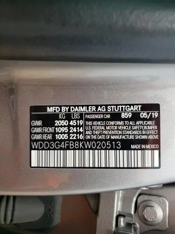 2019 MERCEDES-BENZ A 220 4MATIC  