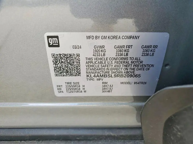 2024 BUICK ENCORE GX PREFERRED  