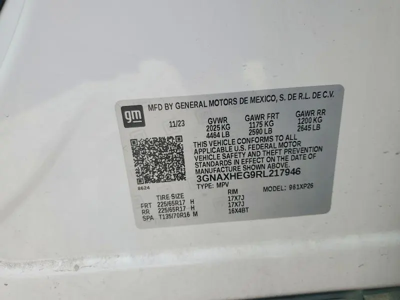 2024 CHEVROLET EQUINOX LS  