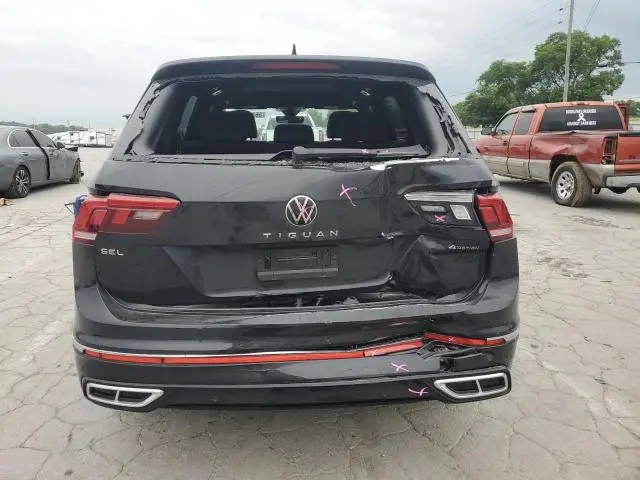 2024 VOLKSWAGEN TIGUAN SEL R-LINE BLACK  