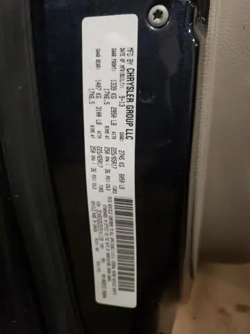 2014 DODGE GRAND CARAVAN SE  