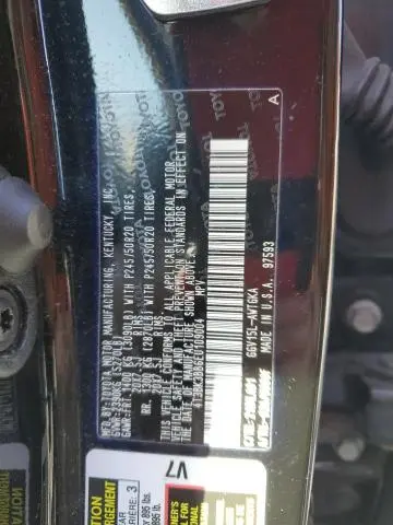 2014 TOYOTA VENZA LE  