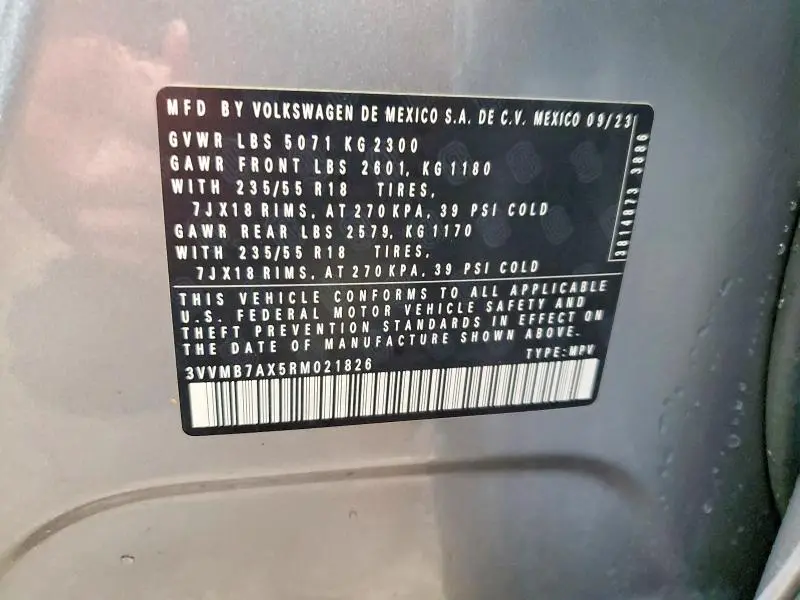 2024 VOLKSWAGEN TIGUAN SE  