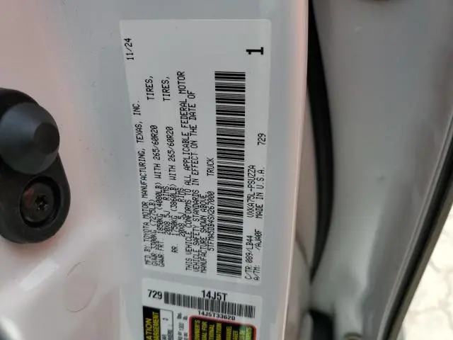 2025 TOYOTA TUNDRA CREWMAX PLATINUM  