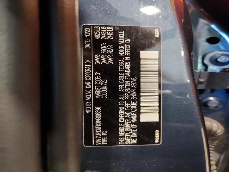 2021 VOLVO S60 T5 MOMENTUM  