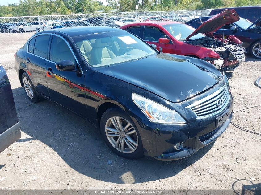 2012 INFINITI G37X  