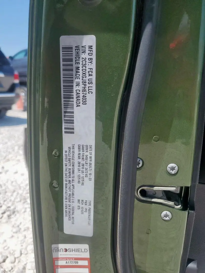 2023 DODGE CHARGER SCAT PACK  