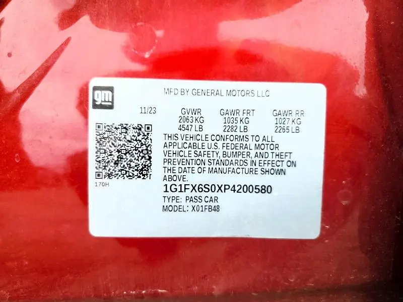 2023 CHEVROLET BOLT EV 2LT  