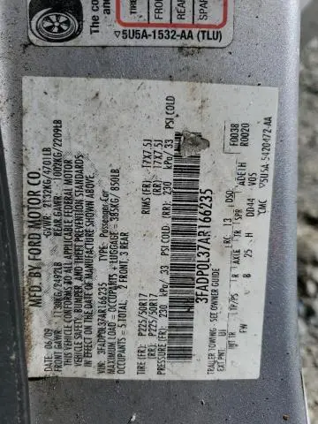 2010 FORD FUSION HYBRID  