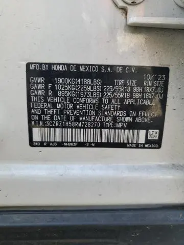 2024 HONDA HR-V SPORT  