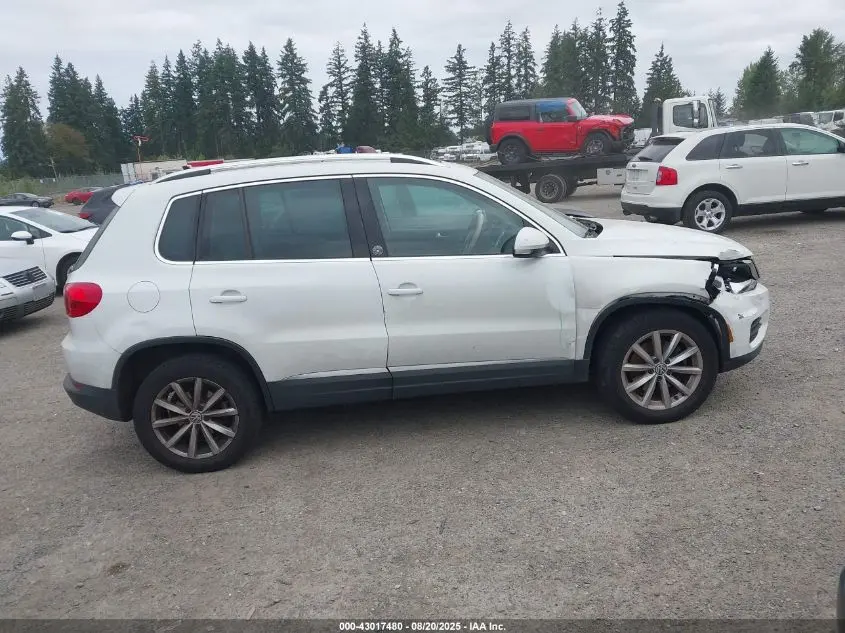 2017 VOLKSWAGEN TIGUAN 2.0T WOLFSBURG EDITION