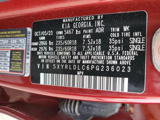 2023 KIA SORENTO S  