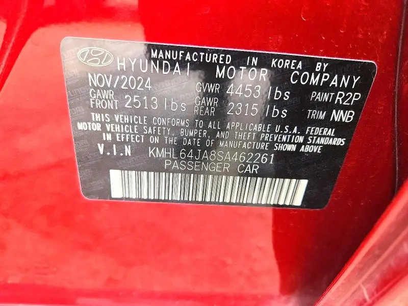 2025 HYUNDAI SONATA SEL  
