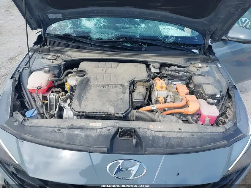 2023 HYUNDAI ELANTRA HYBRID BLUE