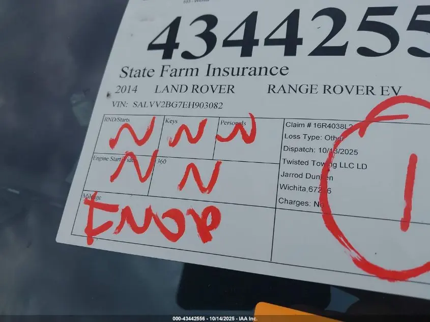 2014 LAND ROVER RANGE ROVER EVOQUE PRESTIGE