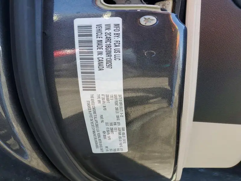 2022 CHRYSLER PACIFICA TOURING L  