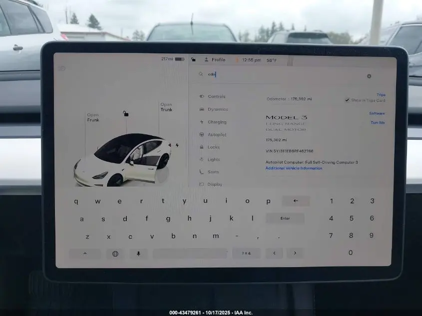 2023 TESLA MODEL 3 LONG RANGE DUAL MOTOR ALL-WHEEL DRIVE