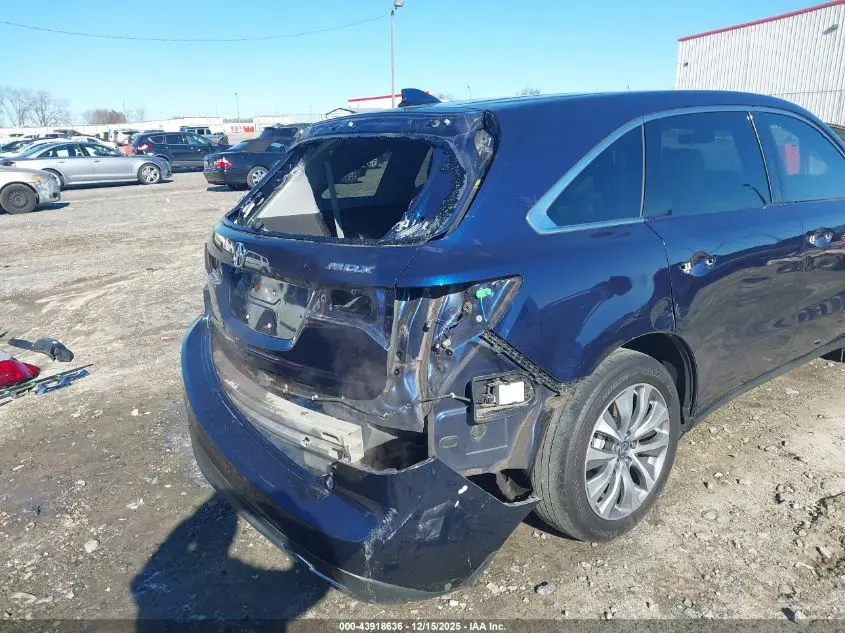 2016 ACURA MDX TECHNOLOGY   ACURAWATCH PLUS PACKAGES/TECHNOLOGY PACKAGE