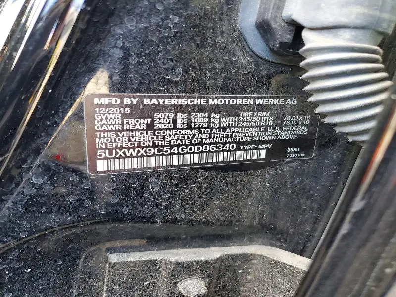 2016 BMW X3 XDRIVE28I  