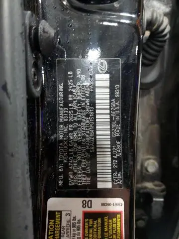 2023 LEXUS ES 350 BASE  