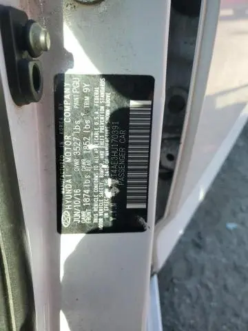 2017 HYUNDAI ACCENT SE  