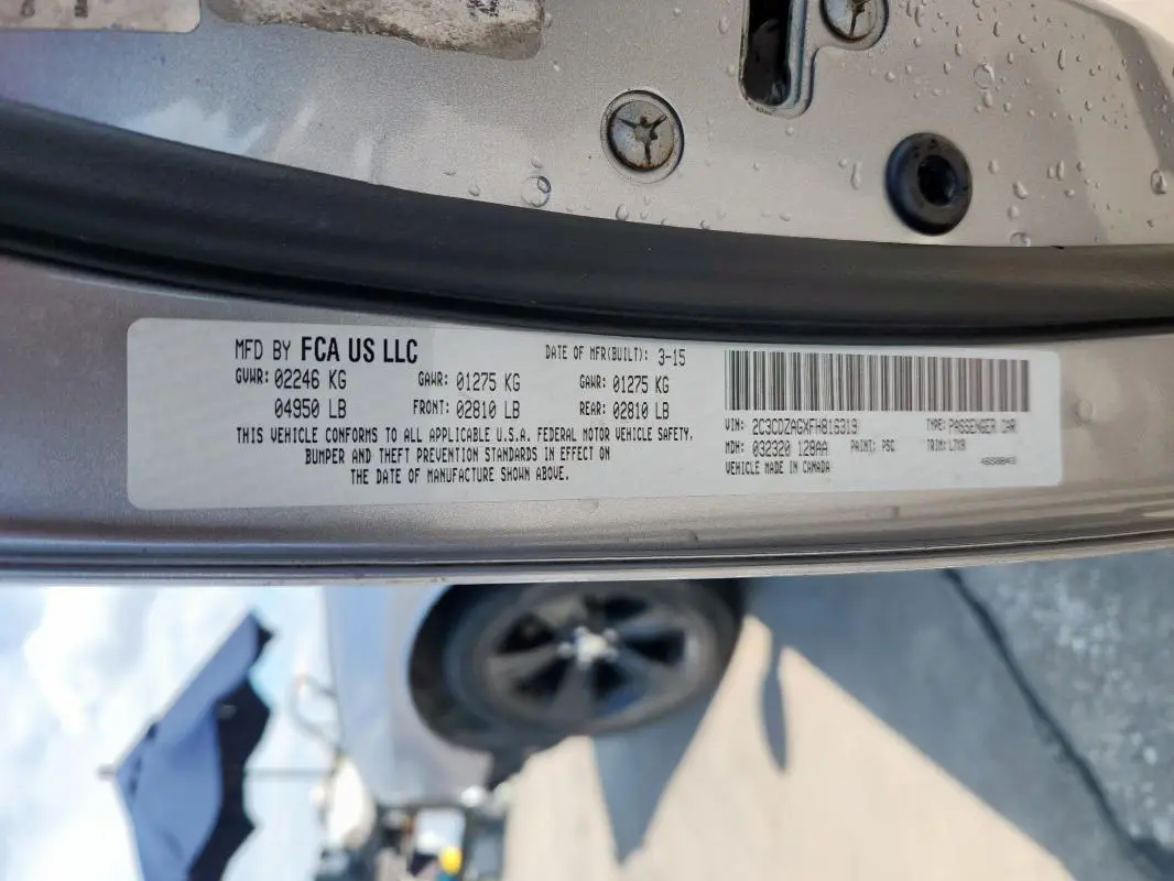 2015 DODGE CHALLENGER SXT  