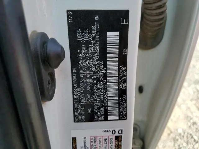 2013 TOYOTA 4RUNNER SR5  