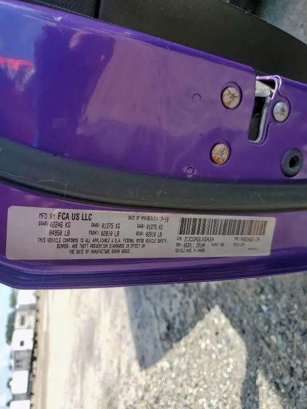 2018 DODGE CHALLENGER SXT  