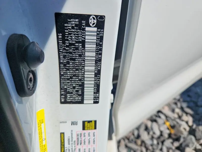 2022 TOYOTA COROLLA LE  