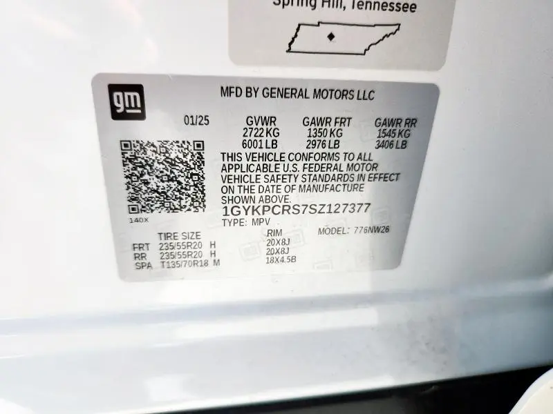 2025 CADILLAC XT6 PREMIUM LUXURY  