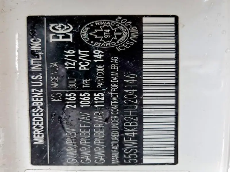 2017 MERCEDES-BENZ C 300 4MATIC  