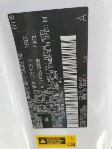 2015 LEXUS RX 350 BASE