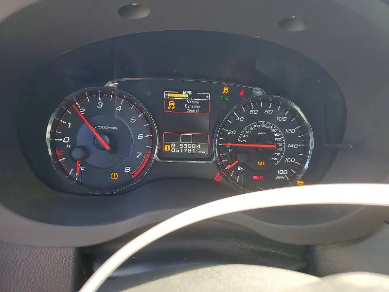 2020 SUBARU WRX   