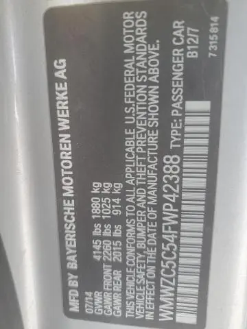 2015 MINI COOPER S COUNTRYMAN