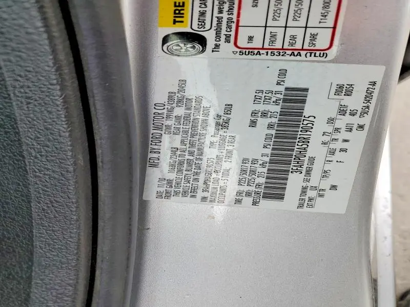 2011 FORD FUSION SE  