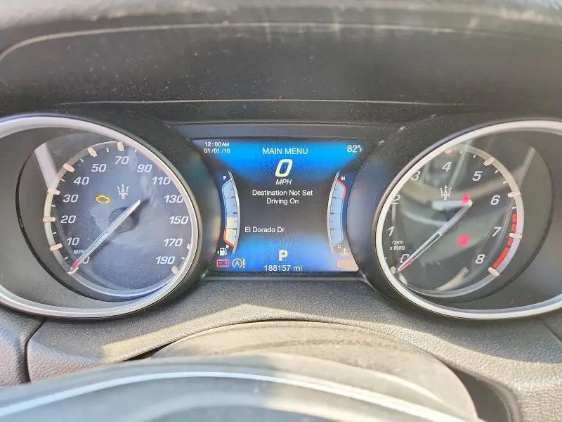 2017 MASERATI LEVANTE   