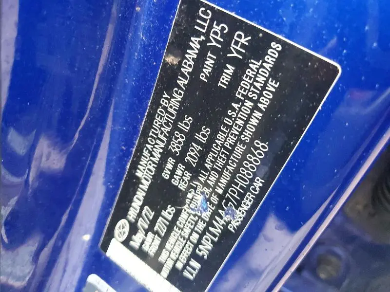 2023 HYUNDAI ELANTRA SEL  