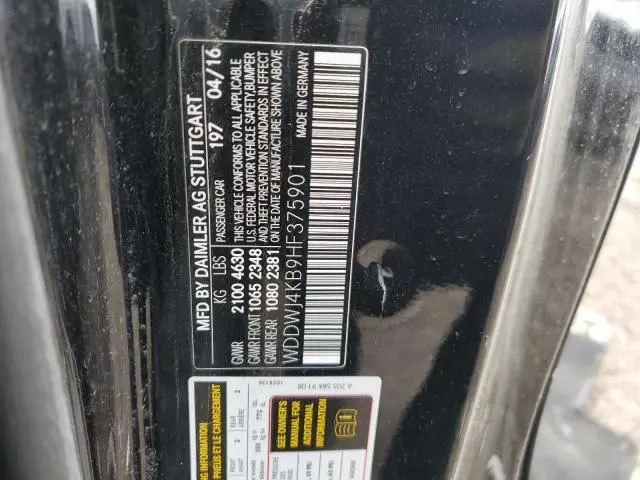 2017 MERCEDES-BENZ C 300 4MATIC  