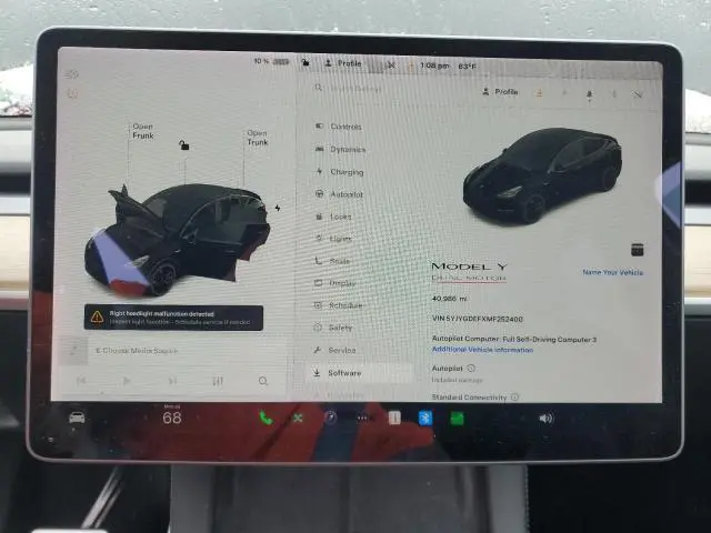 2021 TESLA MODEL Y 