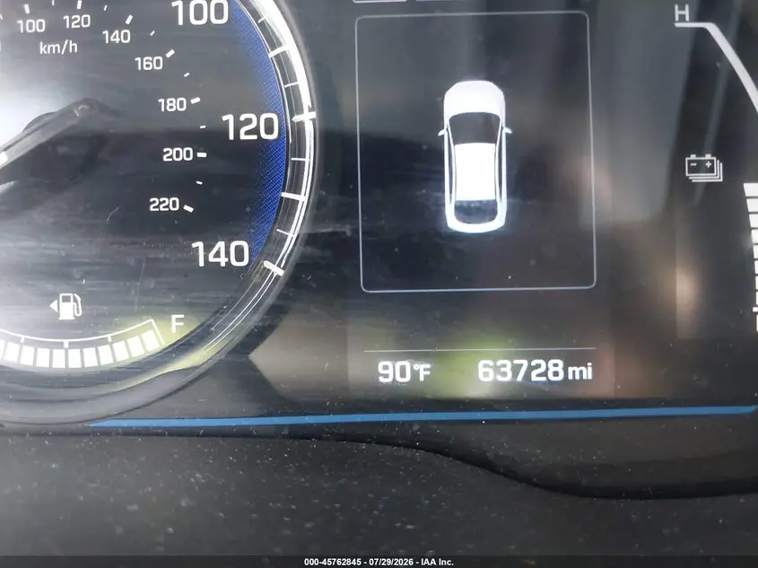 2018 HYUNDAI IONIQ HYBRID BLUE