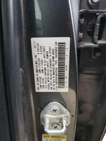 2011 HONDA ACCORD EXL