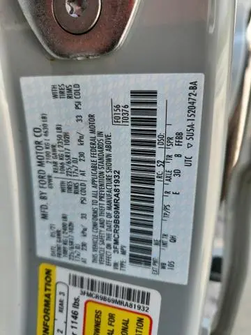 2021 FORD BRONCO SPORT BIG BEND  