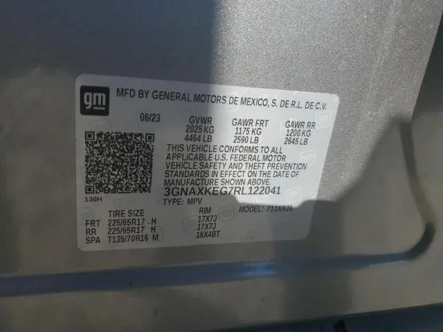 2024 CHEVROLET EQUINOX LT  