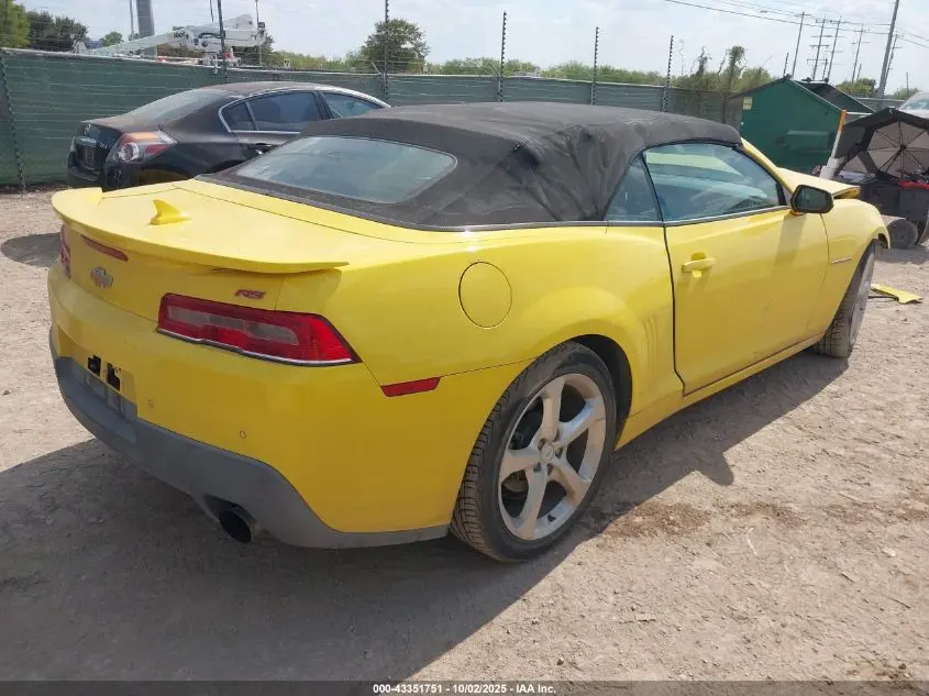 2015 CHEVROLET CAMARO 2LT